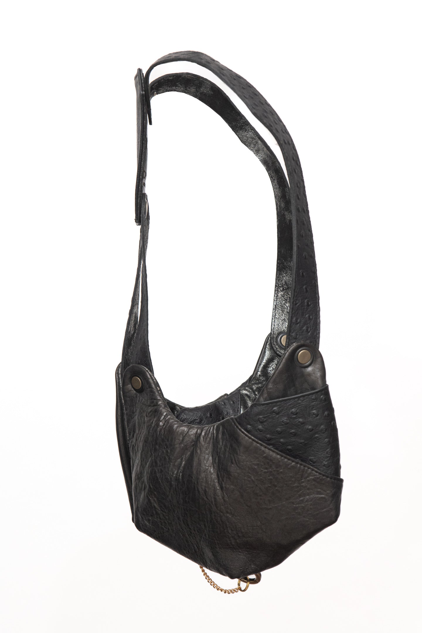 3.2 Balance Bags - Black Ostrich